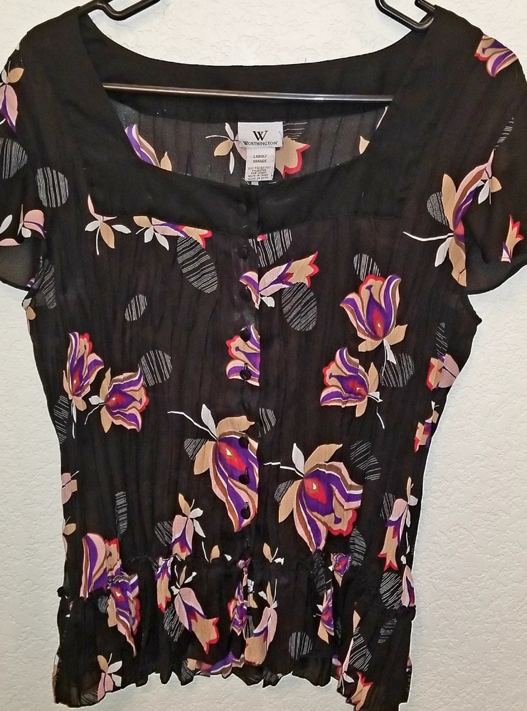 Floral Summer Blouse